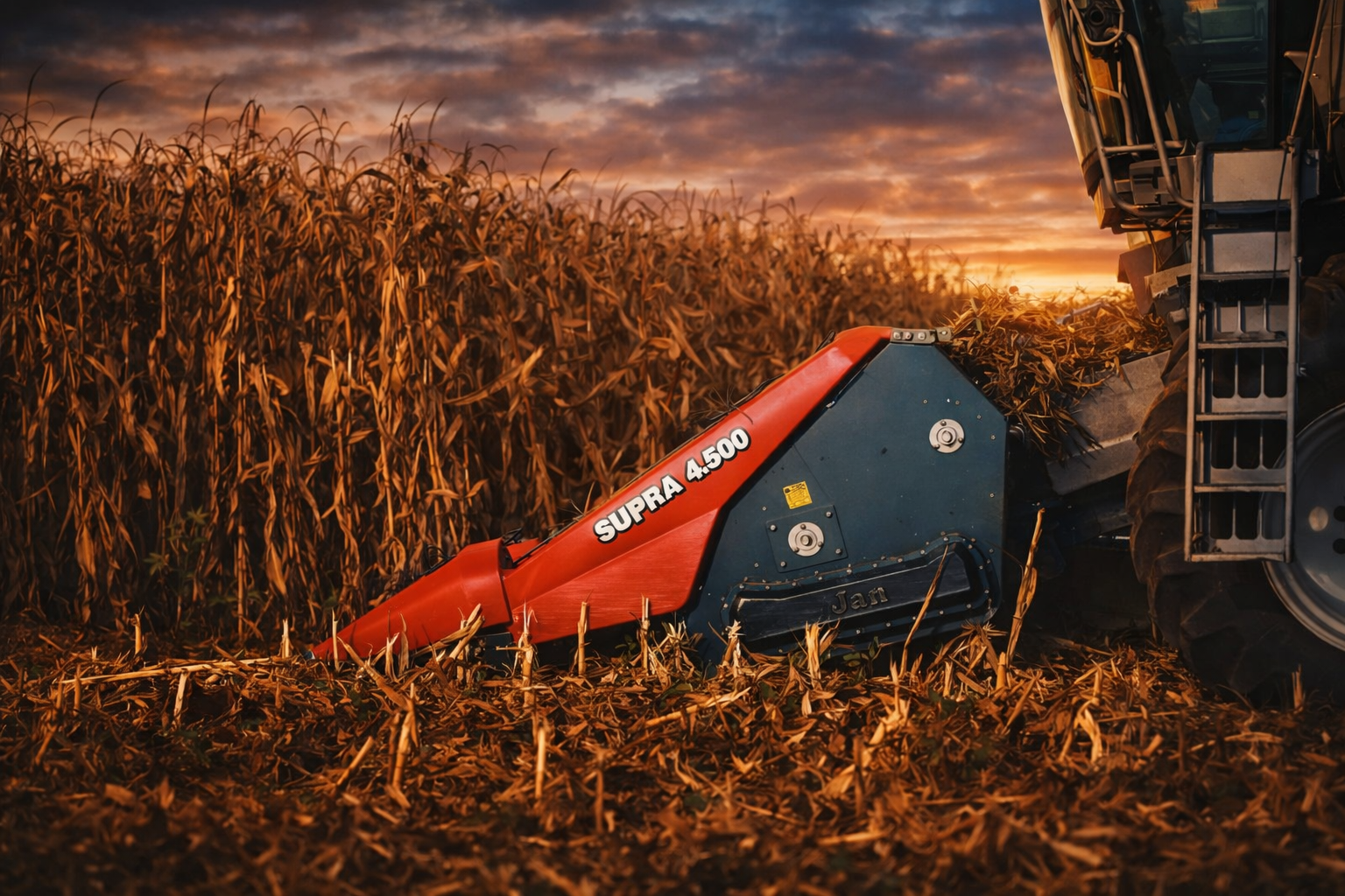 Plataforma de milho supra foto 2