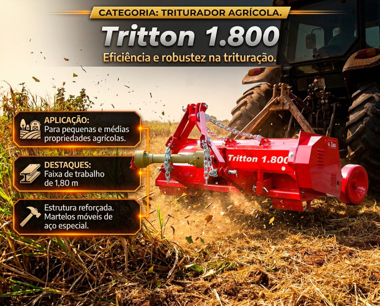 Triturador Tritton 1.800 JAN